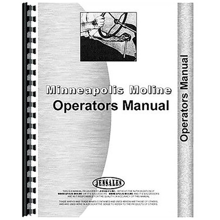 New Minneapolis Moline TW 900 Series Plow Operator's Manual